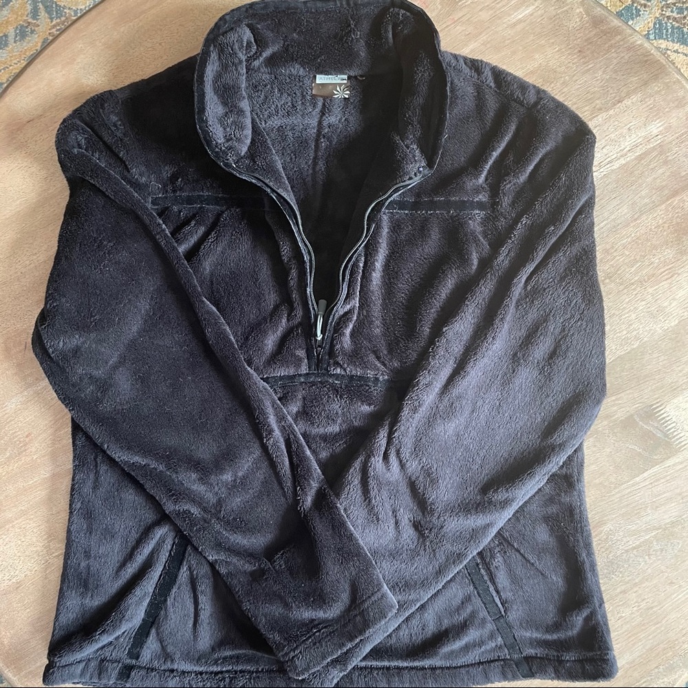 Athleta Fleece Pullover Half Zip - image 2